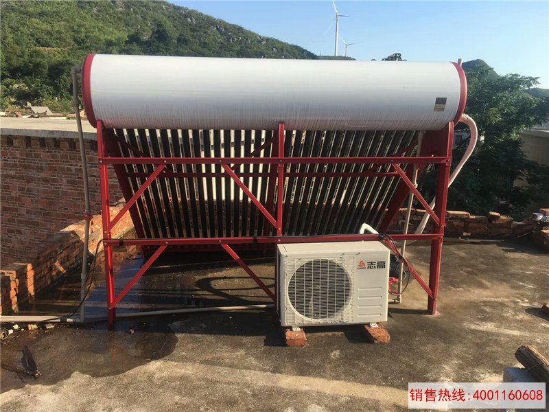 家用太空能热水工程案例