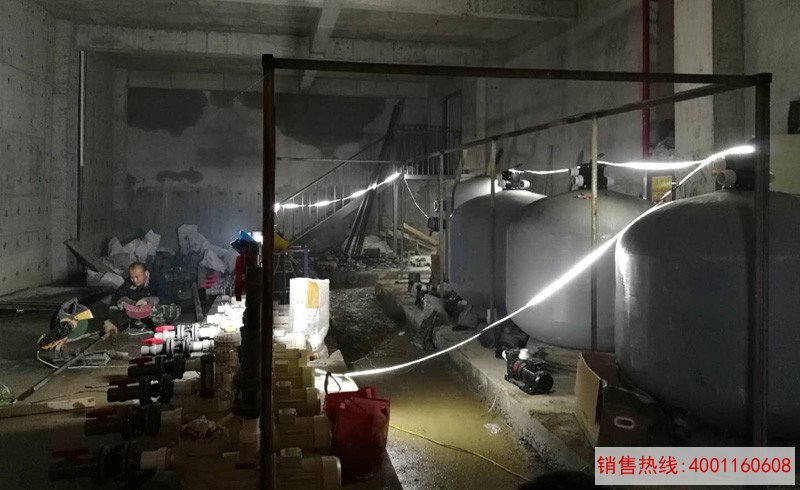 岐山县小学室内恒温泳池工程泳池工程案例